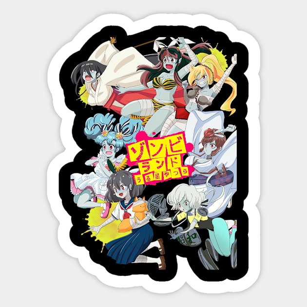 Zombieland Saga Sticker by ZarenBeck